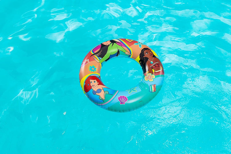 Bestway Disney Princess 22"/56cm Swim Tube - Perfect for Beach and Swimming Pool Use, Outdoor & Indoor Relaxation & Play, Swimming Gears, Swim rings