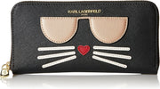 womens Peeking Kitty Wallet Wallet (pack of 1) - Black Gold