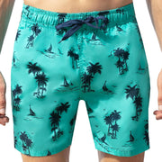 Men's Escape Quick Dry Beach Volley Swim Trunk Swim Trunks - Harbor Green