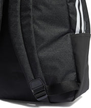 classic 3-stripes backpack, One Size - BLACK/WHITE