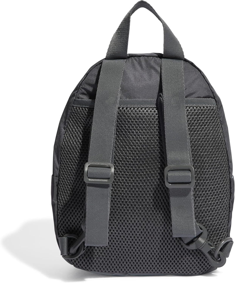 adidas Women's Classic Gen Z Extra Small Backpack, Grey Five/White/Grey Five, One Size