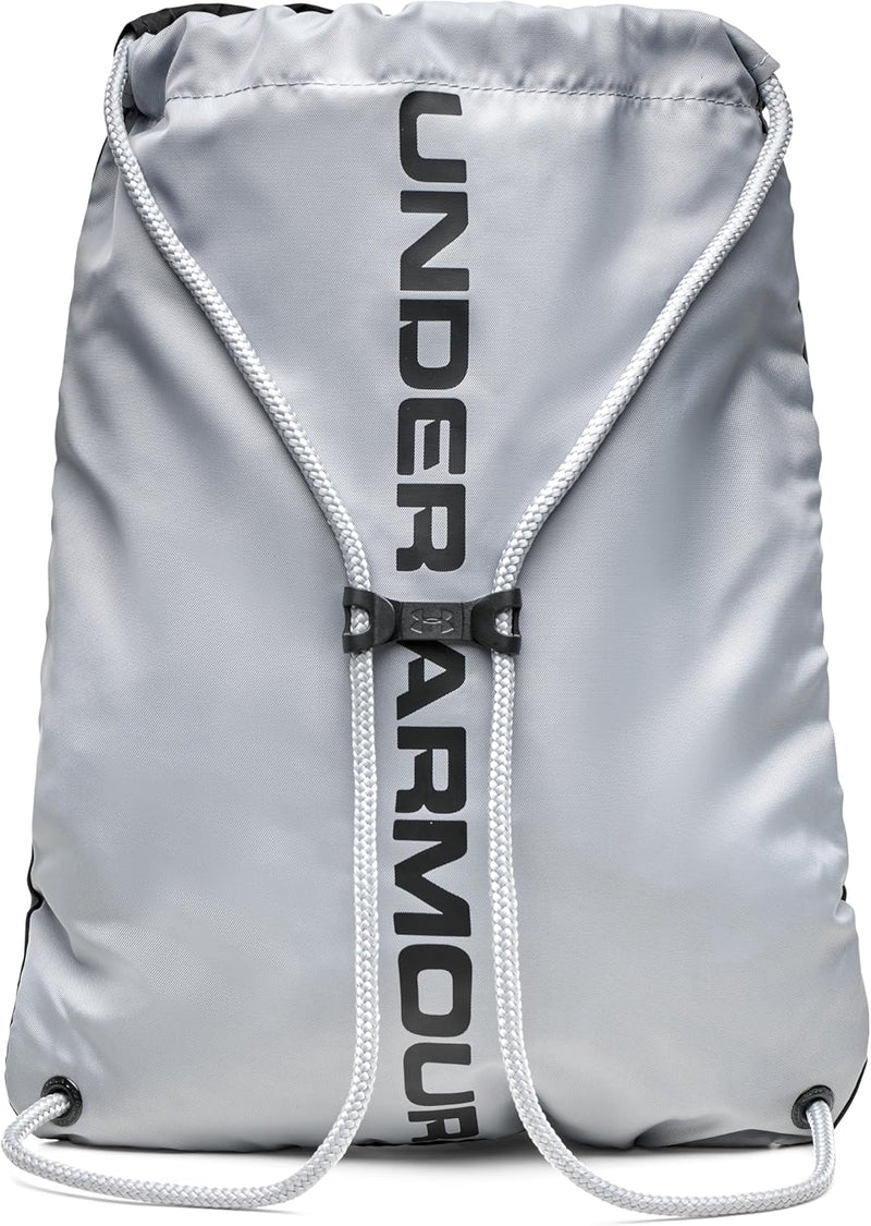 Unisex Ua Ozsee Sackpack Drawstring Bag for the Gym, Running, Jogging, and More, Versatile Gym Bag with Chest Clip for Added Comfort - Black