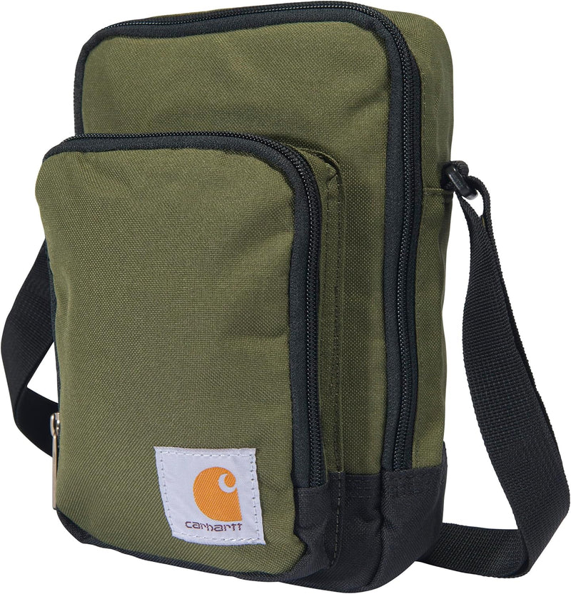 Unisex Crossbody Zip Bag, Durable, Adjustable Crossbody Bag With Zipper Closure Crossbody Bag (pack of 1) - Basil