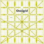 Omnigrid Ruler 1x6" - Square 6" x 6"