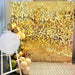 Shinny Wall Panels, Sequin Backdrop, Shimmer Wall Backdrop for Parties, Weddings, and Valentine's Day Decorations, 5 Pieces (30 cm x 30 cm each piece) (Silver)