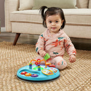 LeapFrog ABCs and Activities Wooden Table Educational play table with letters, numbers, and sensory activities that help toddlers build fine motor skills and early literacy knowledge.