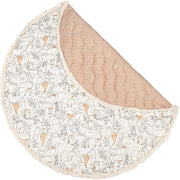 Crane Baby - Ezra Quilted Playmat - Playmat Woodland Animal