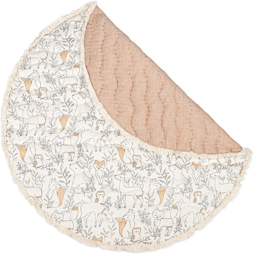 Crane Baby - Ezra Quilted Playmat - Playmat Woodland Animal