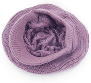 Muryobao Women's Winter Warm Slouchy Cable Knit Beanie Skull Hat with Visor
