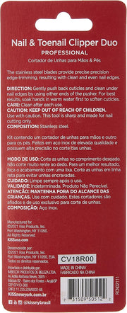 Kiss Rcn02 Nail And Toenail Clipper Duo