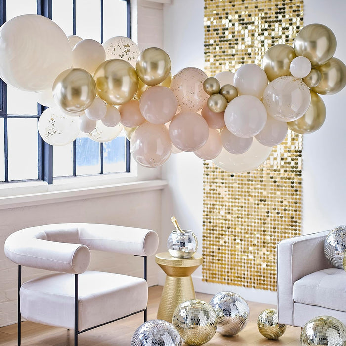 Ginger Ray Shimmer Wall Gold Backdrop Panels