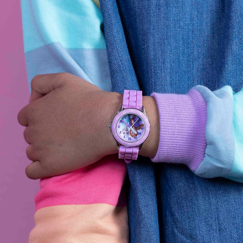 Disney Frozen 2 Purple Silicon Strap Watch FZN9505