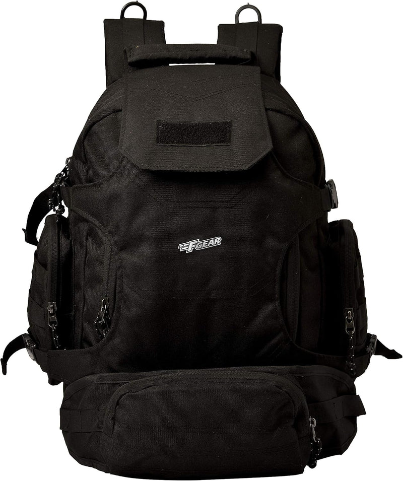 Unisex Military Ambush Rucksack - Black