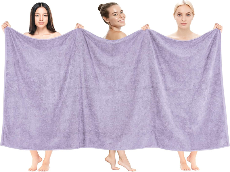 Cotton Paradise Hotel & Spa Quality, Absorbent and Soft Decorative Kitchen and Bathroom Sets, 6 Piece Turkish Towel Set, Includes 2 Bath Towels, 2 Hand Towels, 2 Washcloths, Charcoal Grey