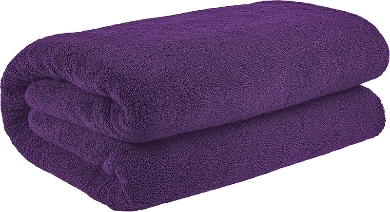 Cotton Paradise Hotel & Spa Quality, Absorbent and Soft Decorative Kitchen and Bathroom Sets, 6 Piece Turkish Towel Set, Includes 2 Bath Towels, 2 Hand Towels, 2 Washcloths, Charcoal Grey