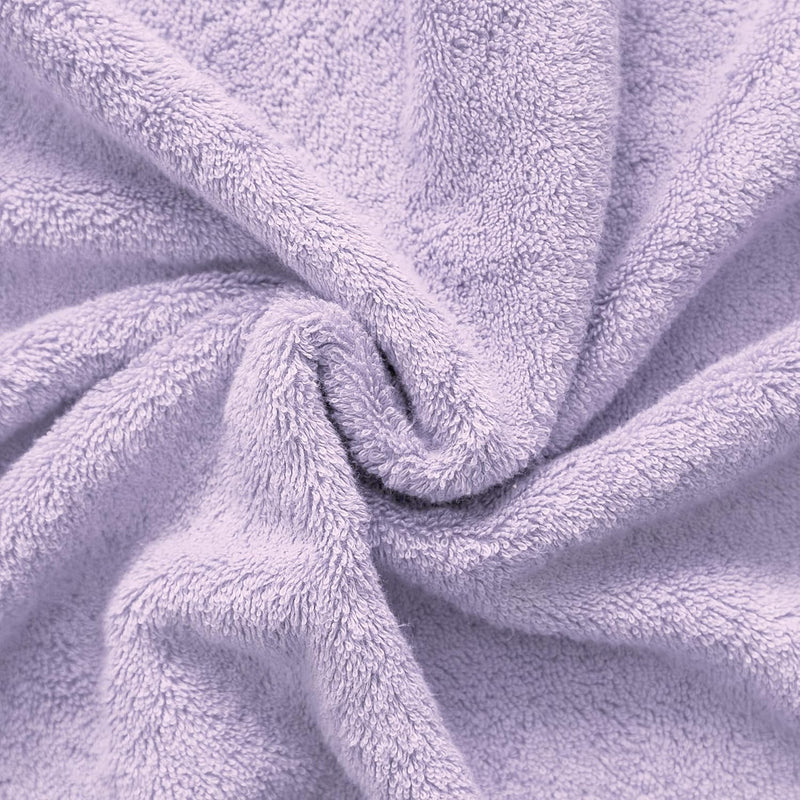 Cotton Paradise Hotel & Spa Quality, Absorbent and Soft Decorative Kitchen and Bathroom Sets, 6 Piece Turkish Towel Set, Includes 2 Bath Towels, 2 Hand Towels, 2 Washcloths, Charcoal Grey