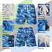 Sun Ora Men's Swim Trunks Quick Dry Swimming Shorts,Mesh Layer Swim Suit Beach Surfing Shorts with Mesh Pockets
