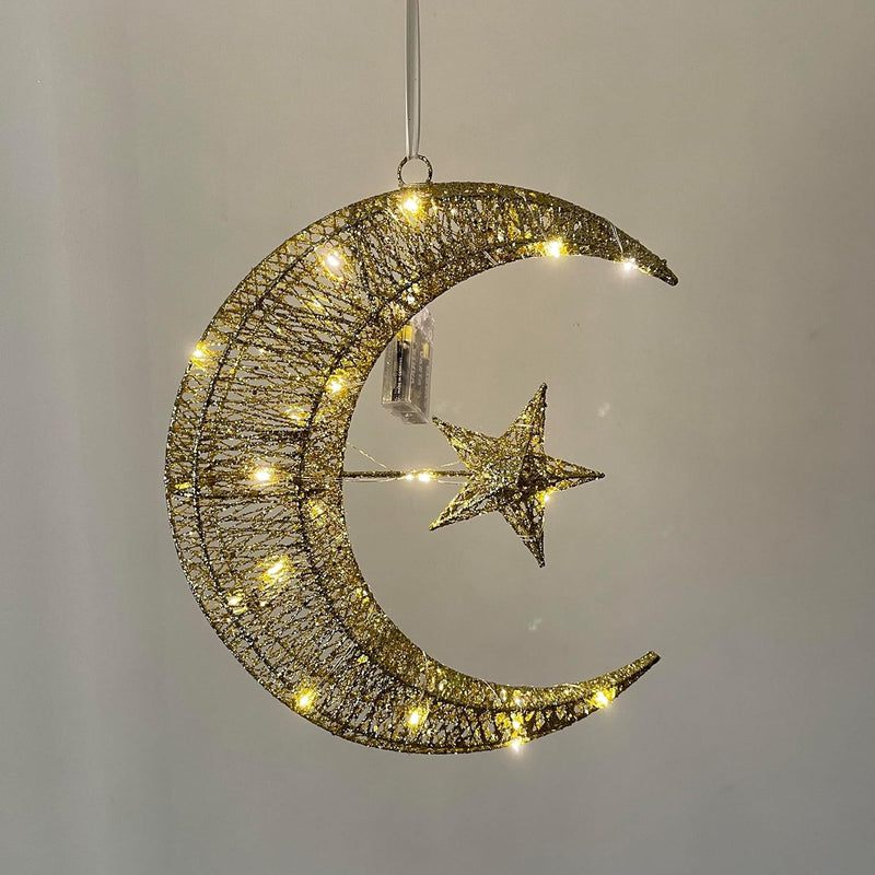 Ramadan Decoration Items - Moon Shaped | Home Decor Items

