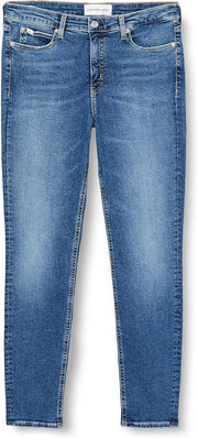 Women's Mid Rise Skinny Pants - Denim Dark