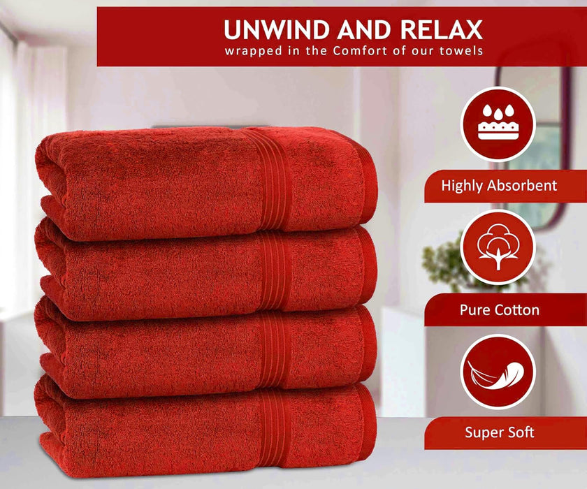 Bliss Casa - Luxury Hand Towels (40 x 70 cm) - 100% Combed Cotton, Ultra Soft and Highly Absorbent, Hotel & Spa Quality Hand Towels