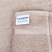 Cannon Bath Towel, 70x140 cm, 8 Piece Set, 2 Piece of 70x140cm bath towel, 2 Piece of 41x71cm Hand Towel & 4 Piece of 33x33cm Wash Cloth,100% Cotton for Bathroom, Spa & Gym (LINEN)
