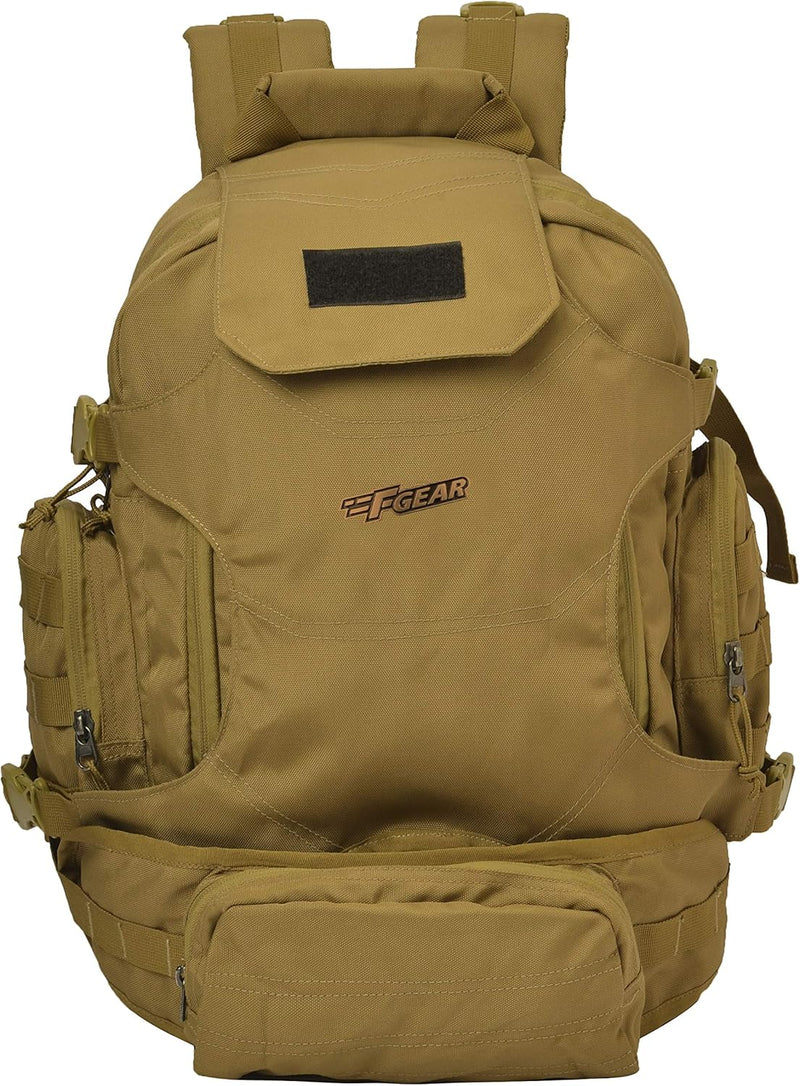 Unisex Military Ambush Rucksack - .Khaki