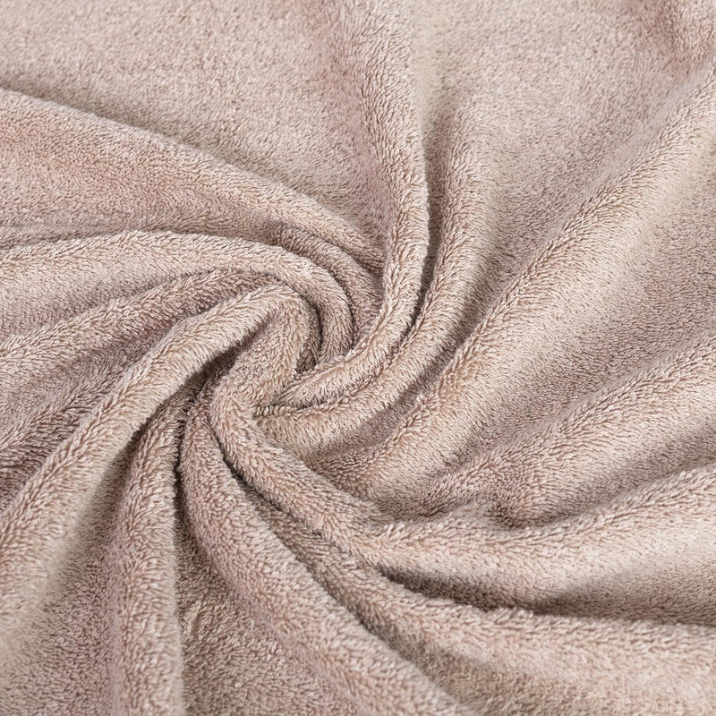 Cannon Bath Towel, 70x140 cm, 8 Piece Set, 2 Piece of 70x140cm bath towel, 2 Piece of 41x71cm Hand Towel & 4 Piece of 33x33cm Wash Cloth,100% Cotton for Bathroom, Spa & Gym (LINEN)