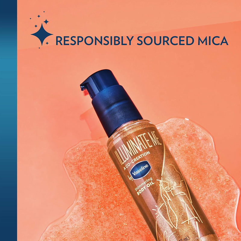 Illuminate Me Shimmering Body Oil Created for Melanin Rich Skin, Illuminates Skin with Finishing Touch of Shimmer for Glowing Skin 3.3 oz - 3.3 Fl Oz (Pack of 1)