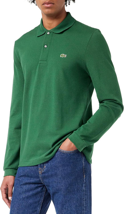 Mens Classic L1312 Longsleeves Polo Shirt (pack of 1) - Green