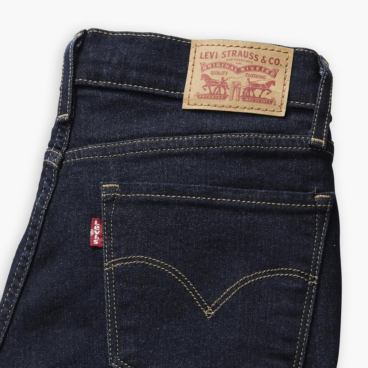 314 Shaping Straight Jeans for Women, Dark Indigo – image 4
