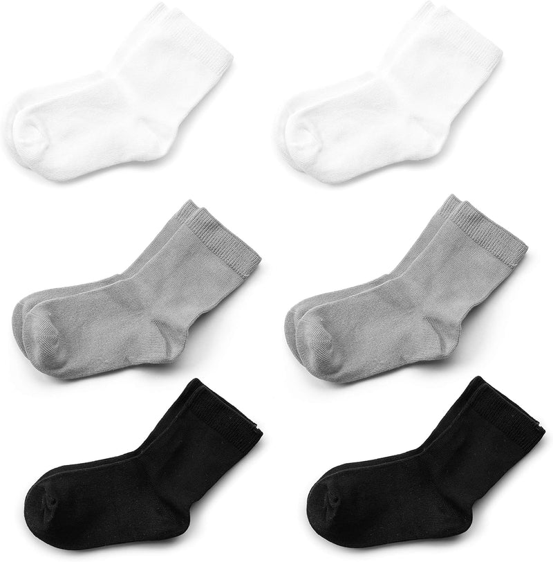 Silky Toes Infant Bamboo Socks Baby Boy Girl Gift Set (6-12M, Basic (1))