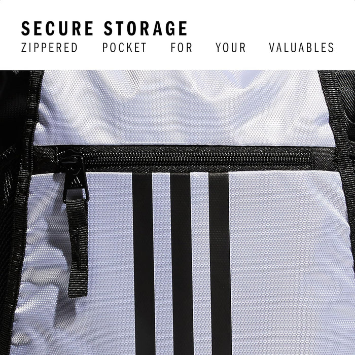 adidas Alliance Sackpack Drawstring Backpack Gym Bag