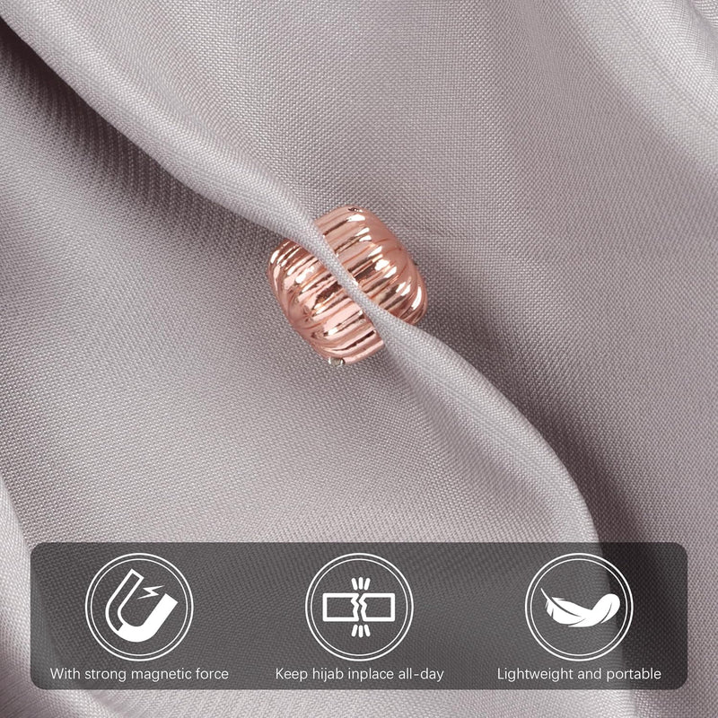Kaket Magnets Hijab Pins 8PCS Hijab Magnets for Women Clothing Scarf Multi-Use