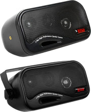 BOSS Audio Systems AVA6200 Enclosed Speaker System - 3-Way, 200 Watts Max Power Per Pair - contemporary