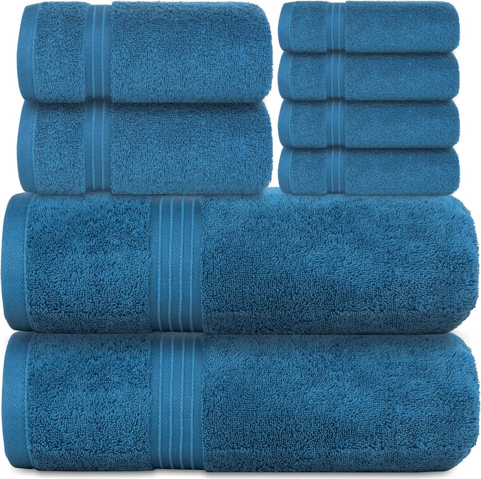 Bliss Casa - Luxury Hand Towels (40 x 70 cm) - 100% Combed Cotton, Ultra Soft and Highly Absorbent, Hotel & Spa Quality Hand Towels