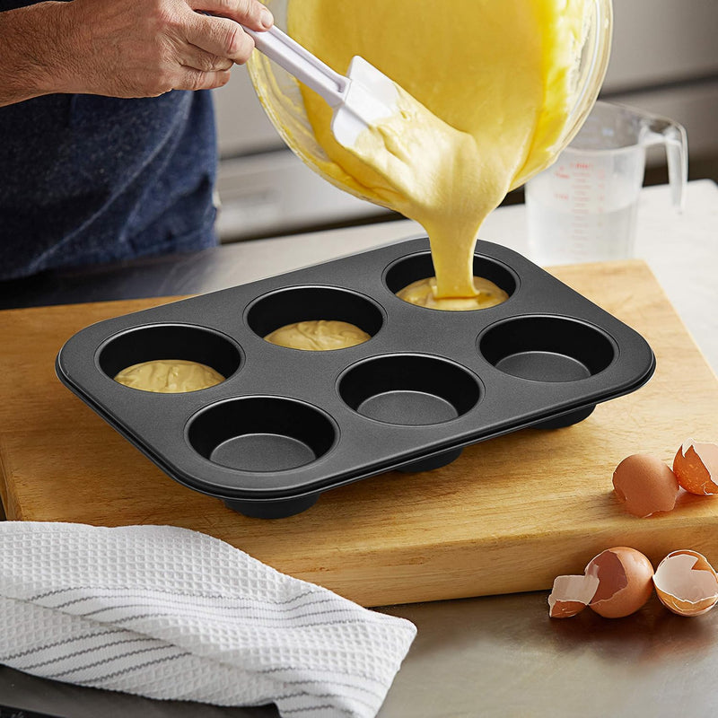 RK Non Stick Muffin Tray Baking Pan Cupcake Pan 6 Cup , Rntp04 , Mini Muffin Pan , Cake Mould , Cupcake Pan , Bundt Pan , Bakeware