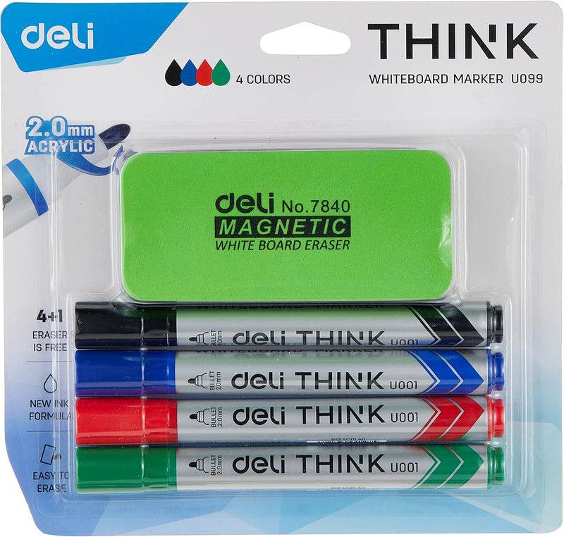 Deli U099 Whiteboard Marker Set