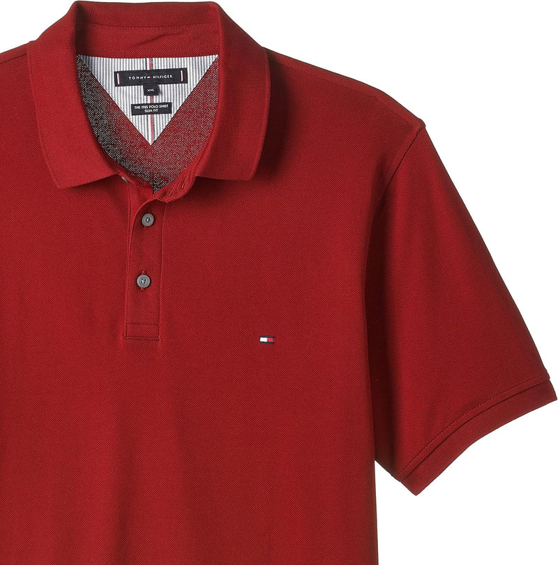 Tommy Hilfiger Mens 1985 Slim Polo Shirt (pack of 1)