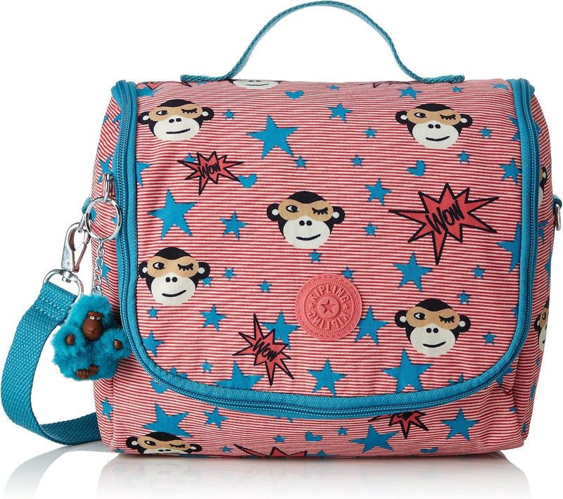 Kipling NEW KICHIROU Large lunchbox, Pouches, Cases, Bridal Rose (Pink) - Multicolour (Toddlergirlhero) School Bag
