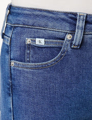Women High Rise Skinny Denim Pants Casual Pants - Denim Medium