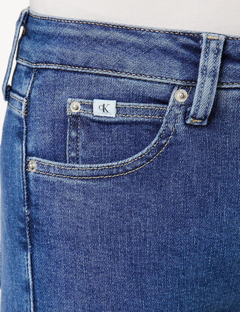 Women High Rise Skinny Denim Pants Casual Pants - Denim Medium