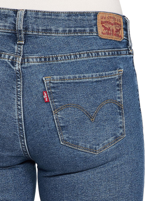 Levi's Women Jeans, Mid Indigo, 28