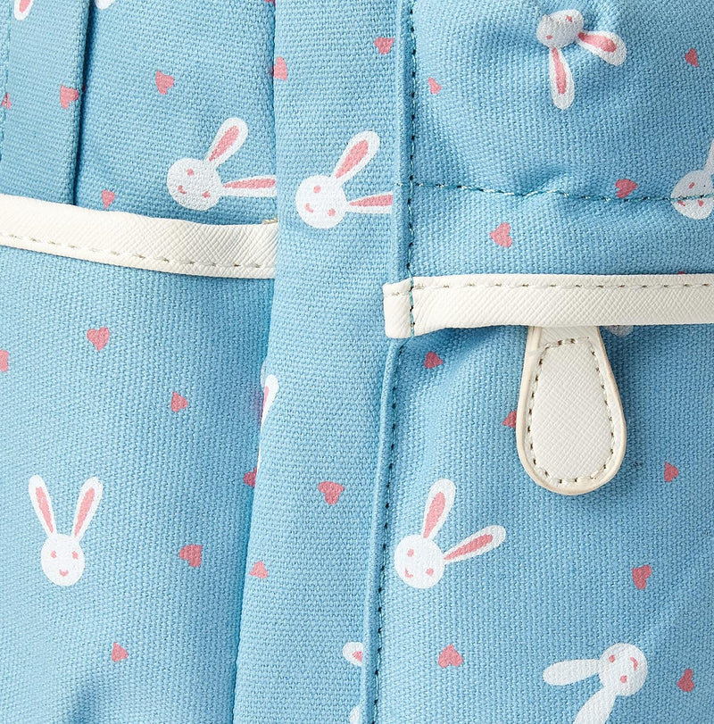 Set Of 3 Rabit Printed Kids Bags 824 Blue/White Blue/White