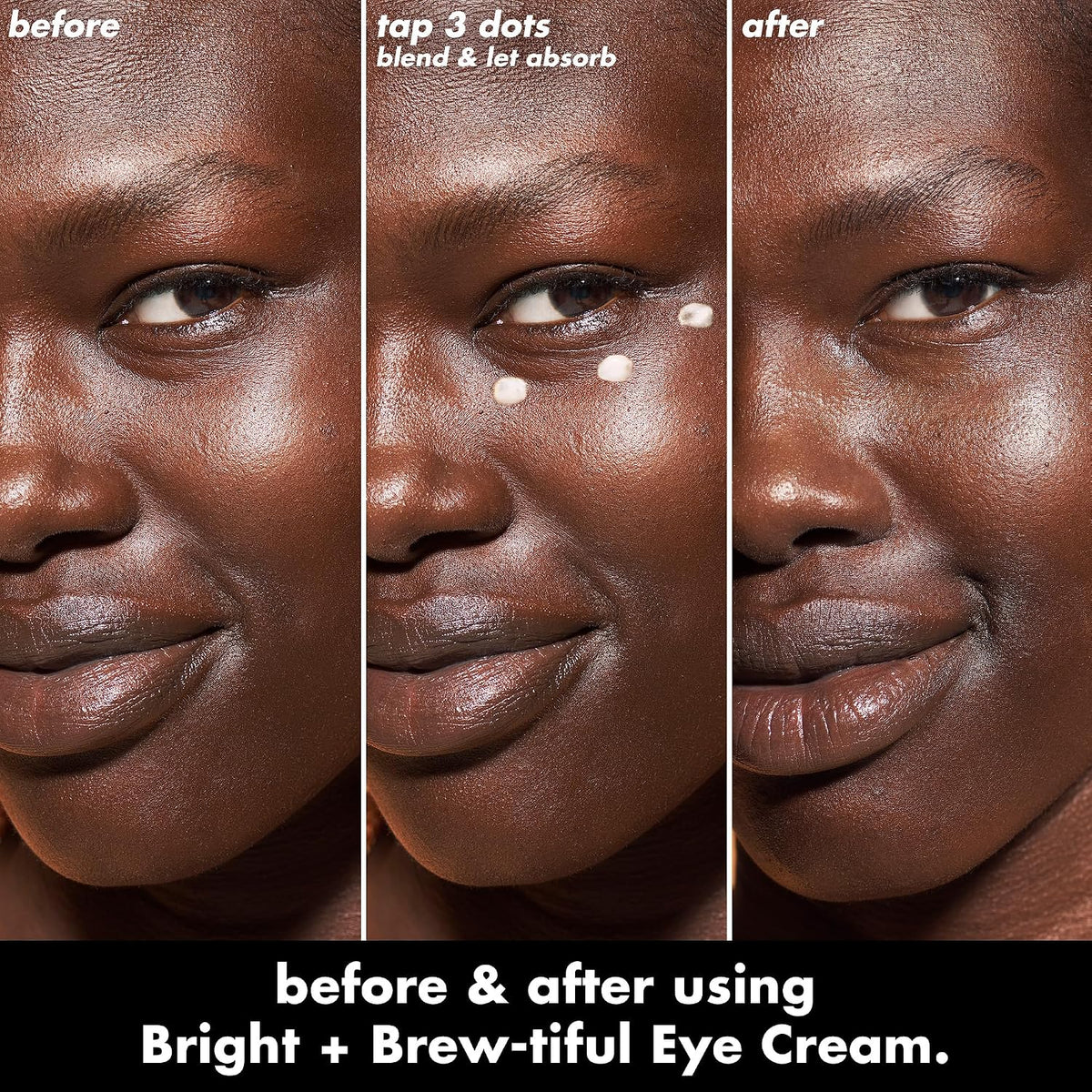 e.l.f. SKIN Bright + Brew-tiful Eye Cream, Helps Brighten Appearance Of Undereye Dark Circles & Repair Puffiness, Vegan & Cruelty-Free – image 2