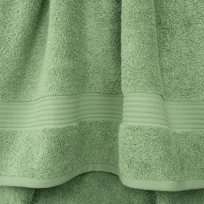 Cotton Paradise Hotel & Spa Quality, Absorbent and Soft Decorative Kitchen and Bathroom Sets, 6 Piece Turkish Towel Set, Includes 2 Bath Towels, 2 Hand Towels, 2 Washcloths, Charcoal Grey