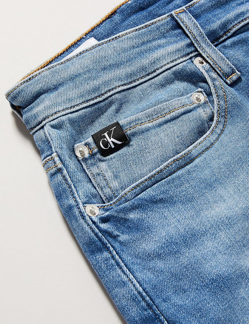 Men Slim Denim Pants Slim Denim Pants - Denim Medium