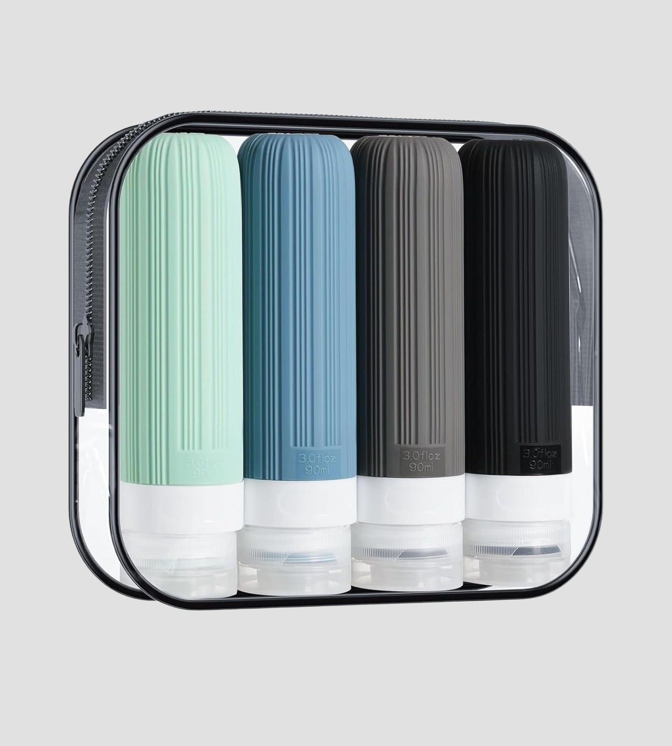 Travel organizer bottles