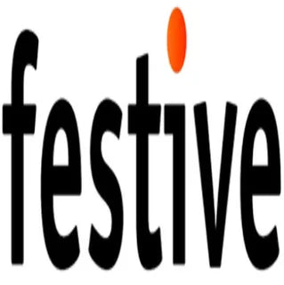 festive logo